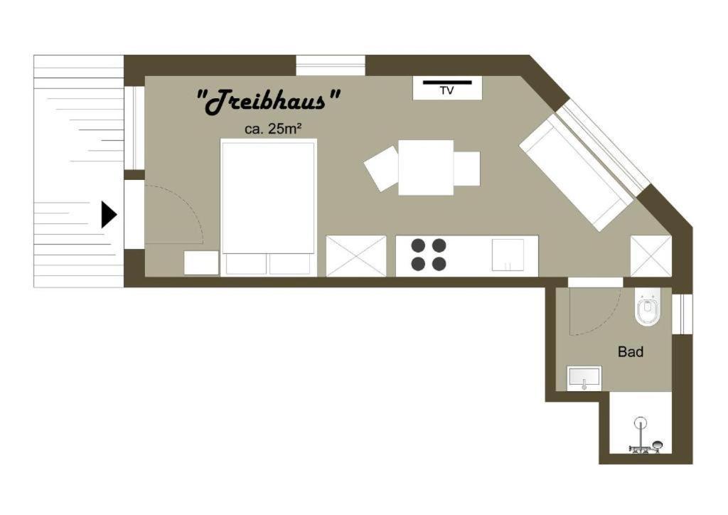 Treibhaus Lejlighed Büsum Eksteriør billede